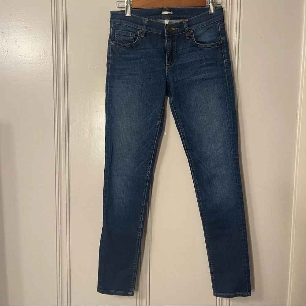 Nordstrom Edyson Sloan Skinny‎ Jeans Dark Wash Slight Whiskering Size 26